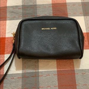 Michael Kors wristlet/ makeup bag
